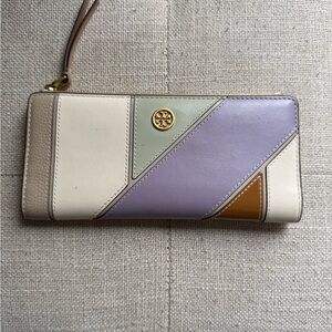 Tory Burch Multicolor Leather Wristlet